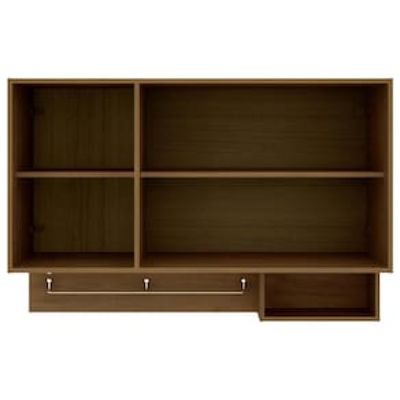 Cozinha Completa Bartira Rubi com 9 Portas, 3 Gavetas e 6 Prateleiras - 280cm de largura Marrom Chocolate