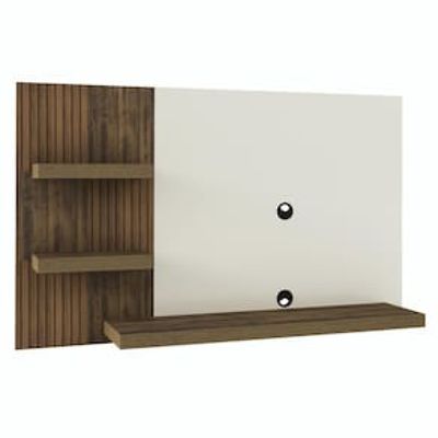 Painel Artely Chess para TV`s de até 50" Marrom Cacau