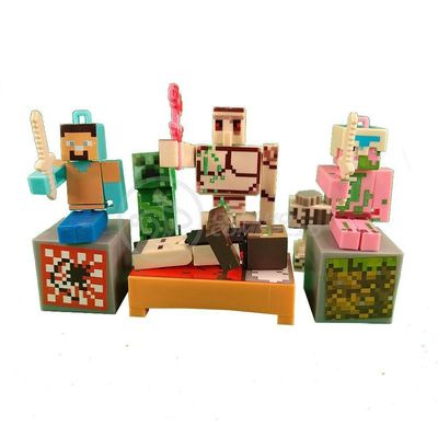 Kit Minecraft 2 Bonecos + ... Branco