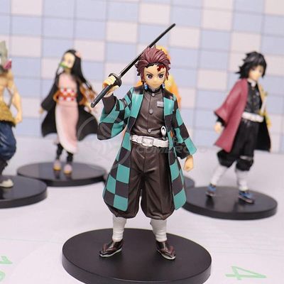 Action Figure Boneco Tanjiro Kamado Demon Slayer 14cm