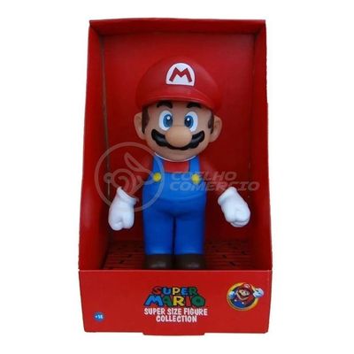 Boneco Action Figure Mario Colecion. 23Cm - Super Mario