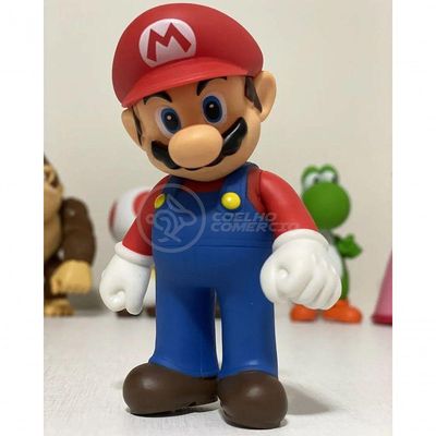 Boneco Action Figure Mario Colecion. 23Cm - Super Mario