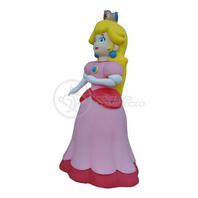 Bonecos Action Figure Super Marios 23Cm - Nintendo Rosa