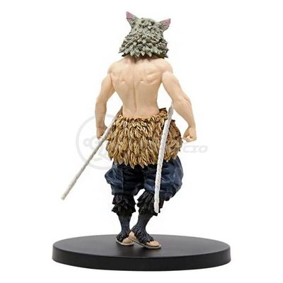 Action Figure Boneco Inosuke Hashibira Demon Slayer 14cm
