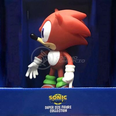 Boneco Action Figure Knuckles The Echidna Articulado 23cm