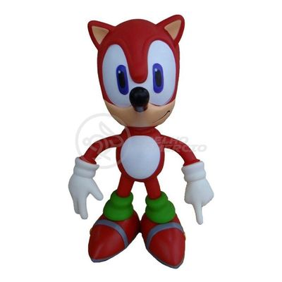Boneco Action Figure Knuckles The Echidna Articulado 23cm