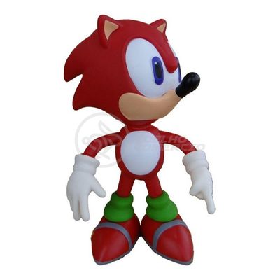 Boneco Action Figure Knuckles The Echidna Articulado 23cm