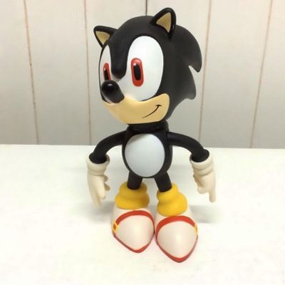 Boneco Action Figure Shadow Sonic Black Preto Articulado 23cm