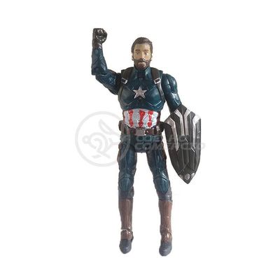 Bonecos 17Cm Capitão America Thanos Falcão Pantera Negra