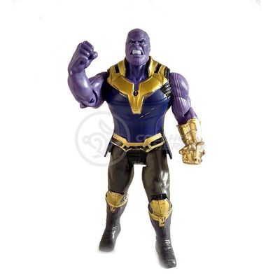 Bonecos 17Cm Capitão America Thanos Falcão Pantera Negra