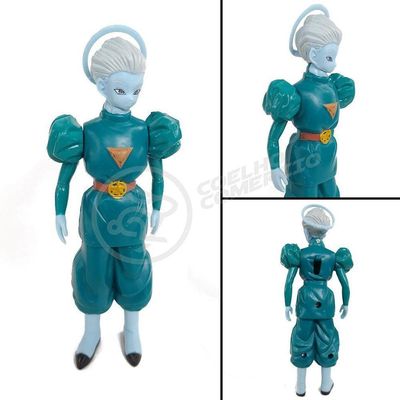 Kit Conjunto 6 Boneco Vegeta Ssj3 Dragon Ball Super 15Cm