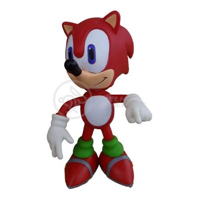 Boneco Action Figure Knuckles The Echidna Articulado 23cm