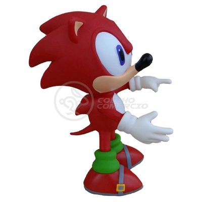 Boneco Action Figure Knuckles The Echidna Articulado 23cm