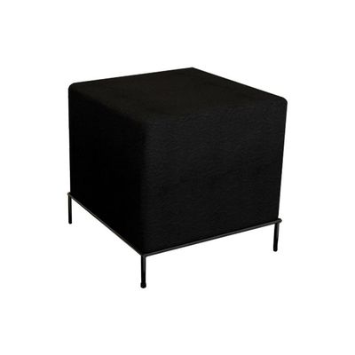 Puff Design Sevilha Preto - Cor: Preto