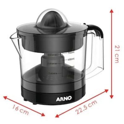 Espremedor de Frutas Arno Suco Express CP31 40W – Preto preto / 110