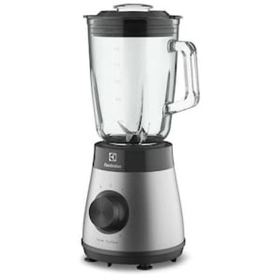 Liquidificador Electrolux EBS30 Aço Inox Escovado/Preto com Copo de Vidro 700W e 5 Velocidades Cinza,Preto / 110
