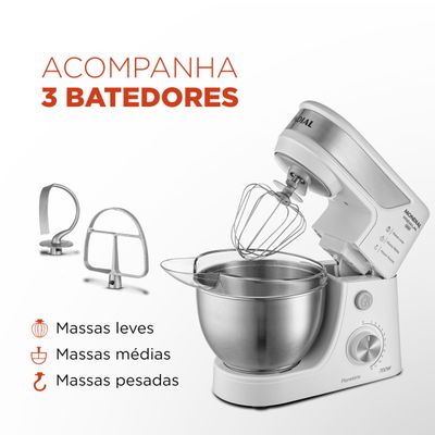 Batedeira Planetária Premium Inox Mondial – BP-02P-W-TI 110V