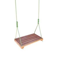 Balanço Gangorra Infantil Madeira 50x30 Suporta Até 120kg