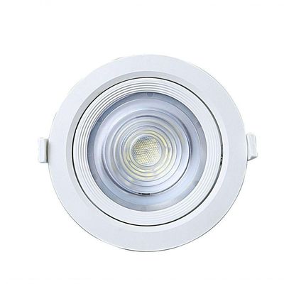 Spot De Led Embutir Alltop Par30 Redondo 10W Bivolt Taschibra 3000K Branco Quente Bivolt
