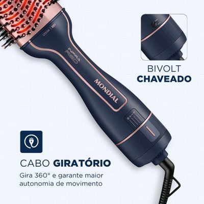 Escova Secadora InfraRed  Mondial ES-01-IR Bivolt BIV