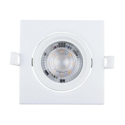 Spot De Led Embutir Alltop Par20 Quadrado 7W Bivolt Taschibra 6500K Branca Fria Bivolt