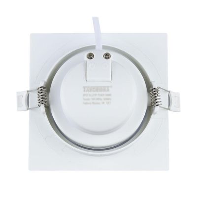 Spot De Led Embutir Alltop Mr16 Quadrado 5W Bivolt Taschibra 6500K Branca Fria Bivolt