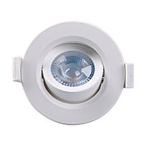 Spot De Led Embutir Alltop Mr16 Redondo 5W Bivolt Taschibra 4000K Branco Neutro