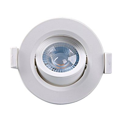 Spot De Led Embutir Alltop Mr16 Redondo 5W Bivolt Taschibra 4000K Branco Neutro Bivolt