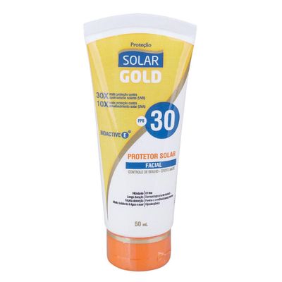 Kit Protetor Solar e Facial FPS 30 Solar Gold