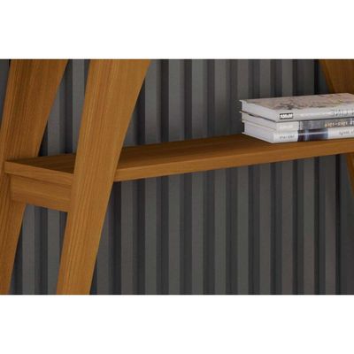 Aparador de Sala Jantar Menphis 1 Prateleira Nature/Off White - Henn