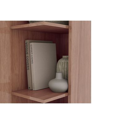 Armário Sapateira Quarto Duetto c/ 1 Porta c/ Espelho Branco - Henn