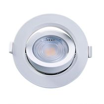 Spot De Led Embutir Alltop Par20 Redondo 7W Bivolt Taschibra 3000K Branco Quente