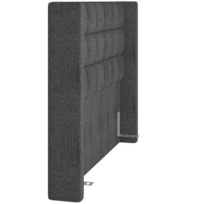 Cabeceira Cama Box Casal King 195cm P05 Paris Cinza Escuro