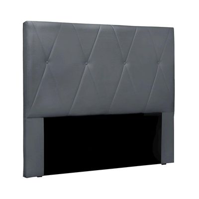 Cabeceira Para Cama Box Casal Aquilla 140Cm Veludo Cinza