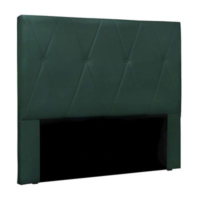 Cabeceira Para Cama Box King Aquilla 195Cm Veludo Verde