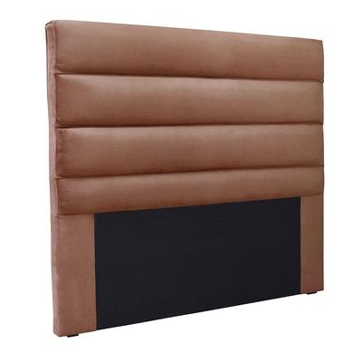 Cabeceira Para Cama Box Casal La Italiana 140Cm Veludo Café