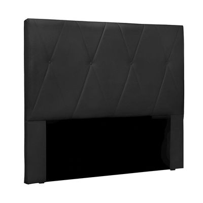 Cabeceira Para Cama Box King Aquilla 195Cm Veludo Preto