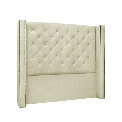 Cabeceira Casal 140 Cm Vicenza Linho Rustico Natural