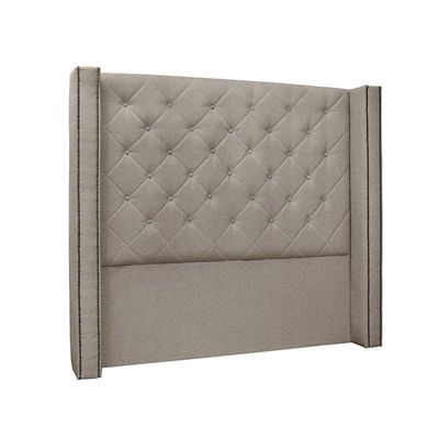 Cabeceira Casal 140 Cm Vicenza Linho Rustico Areia