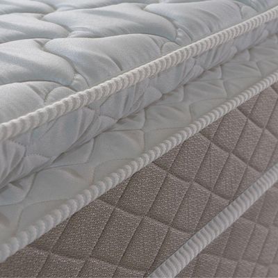 Colchão Casal De Espuma D33 Hellen Premiun One Face 1,38x1,88x19 Bege/branco