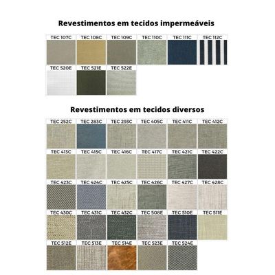 Poltrona Com Braço Ravi Algodão Azul Madeira Cedro Corda Chata Poliéster Azul