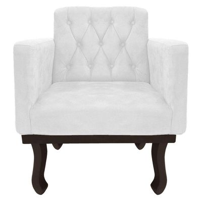 Poltrona Classic Corano - Doce Sonho Móveis Cor Branco