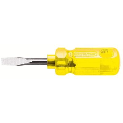 "Chave De Fenda Toco Tramontina Masterplus Com Ponta Chata 1/4x1.1/2"" Em Aço Cromo Vanádio Tramontina"
