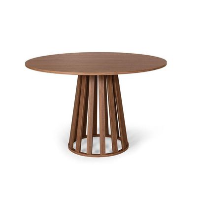 Mesa De Jantar Redonda 4 Lugares 90cm Gabi Noronha - Straub Web