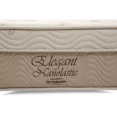 Colchão King Molas Bonnel Nanolastic Elegant Ortopillow (193x203x27) - Ortobom