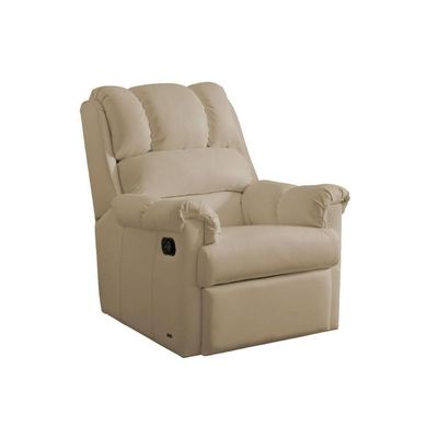 Poltrona Casal Reclinável Vermont Classic Zero Wall Giro E Balanço Courano Bege - Probel