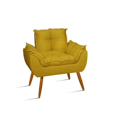 Kit Sofá Opala + 2 Poltronas Opala amarelo