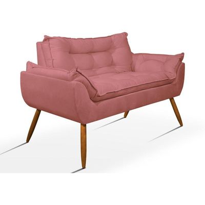 Kit Sofá Opala + 2 Poltronas Opala Rosa