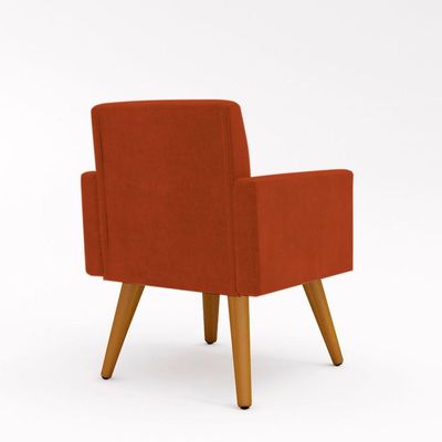 Kit 2 Poltronas Decoração terracota