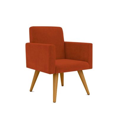 Kit 2 Poltronas Decoração terracota